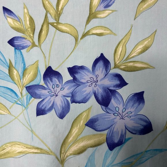 JM Collections by Jennifer‎ Moore 100% Silk Women's Floral Button Down Size 8 - Picture 5 of 5